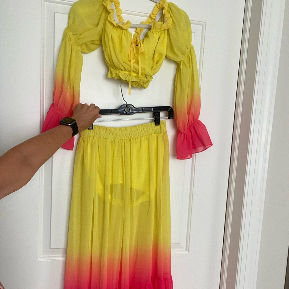 Two piece tie dye set